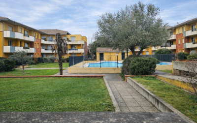 T2 meublé avec balcon dans résidence avec piscine- TOULOUSE (31200)
