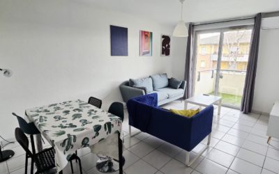 T2 meublé avec balcon dans résidence avec piscine- TOULOUSE (31200)